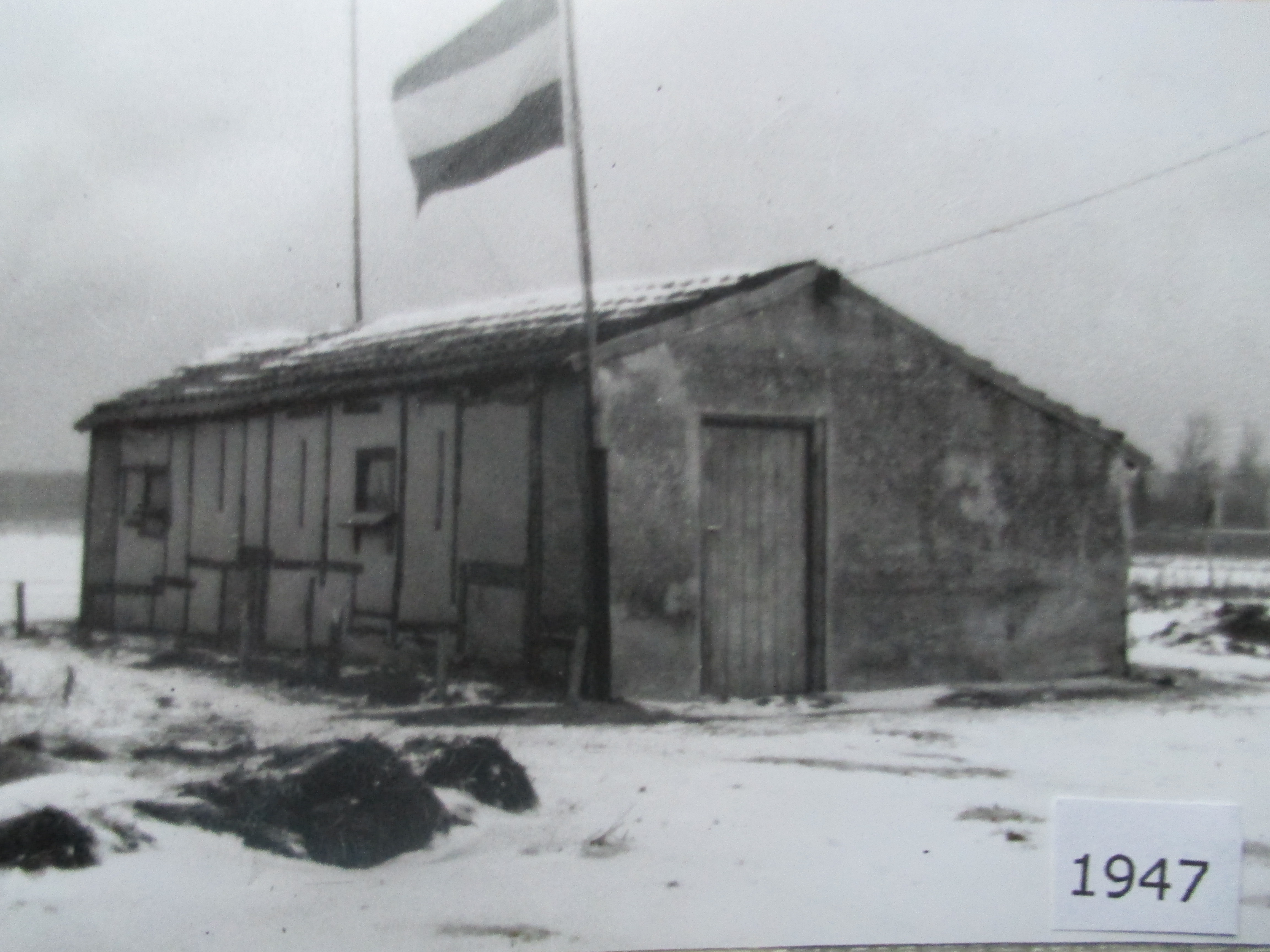 Ons houden groepshuis in Ubach over Worms, 1947